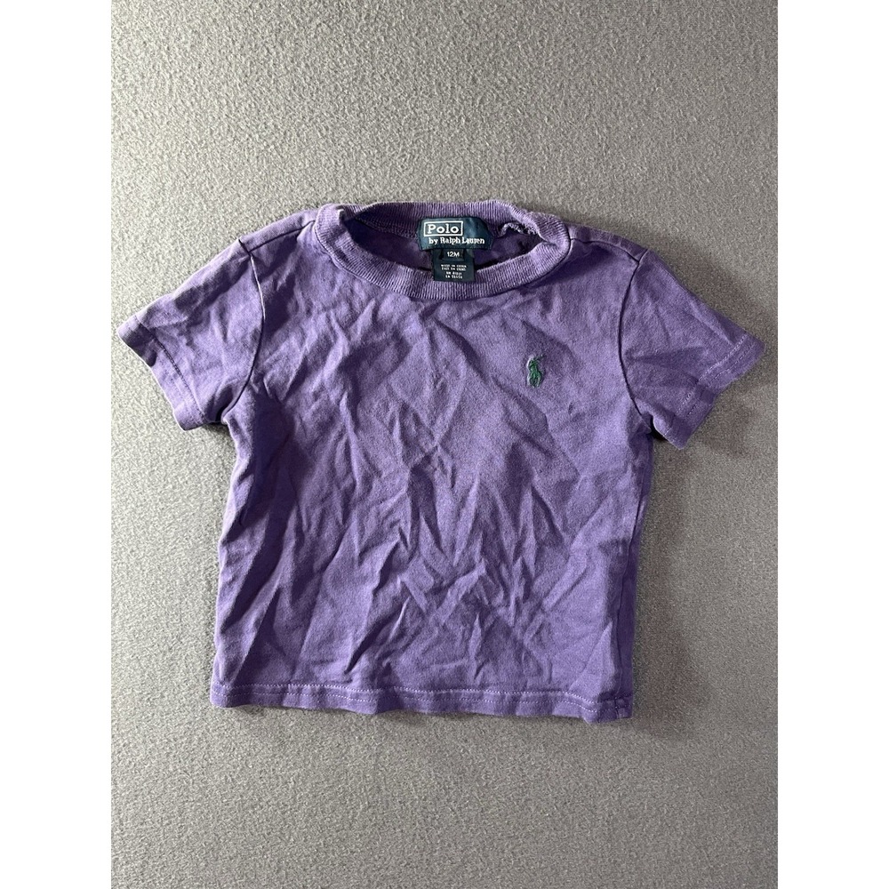Polo Ralph Lauren Toddler Shirt 12 Month Purple Boys Girls